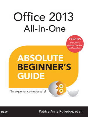 Book cover for Office 2013 All-In-One Absolute Beginner's Guide