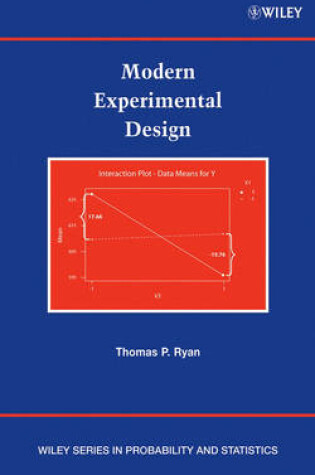 Cover of Modern Experimental Design