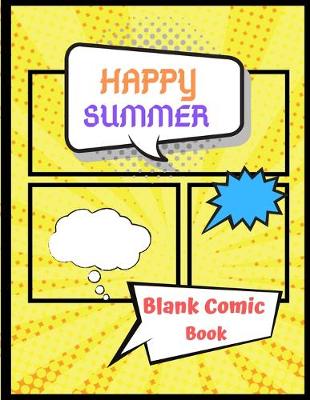 Book cover for Happy Summer - Blank Comic Book