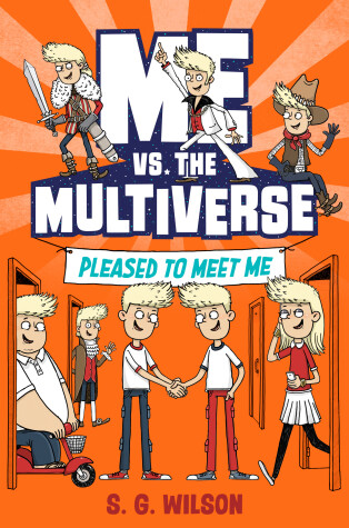 Book cover for Me vs. the Multiverse: Pleased to Meet Me