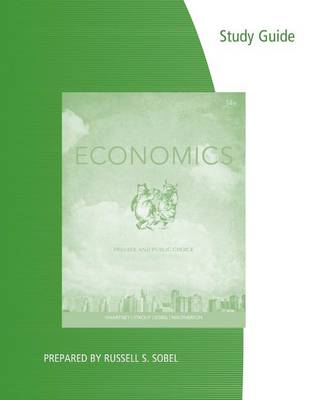 Book cover for Coursebook for Gwartney/Stroup/Sobel/Macpherson's Economics: Private  and Public Choice, 14th
