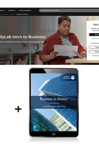 Cover of MyLab Intro to Business with Pearson eText for Business in Action, Global Edition