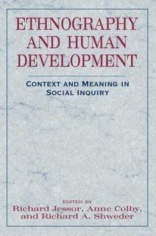 Cover of Ethnography and Human Development