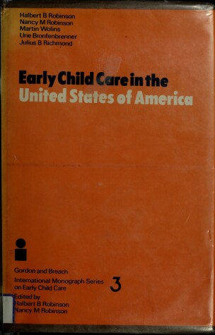 Book cover for Early Child Care in the U.S.A.