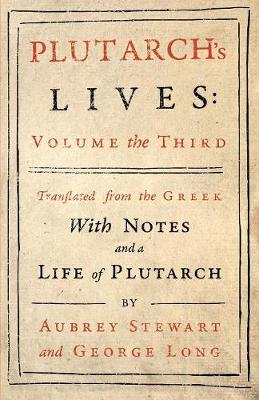 Book cover for Plutarch's Lives - Vol. III