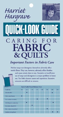 Cover of Caring for Fabrics and Quilts