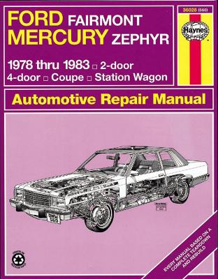 Book cover for Ford Fairmont & Mercury Zephyr (78 - 83)