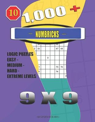 Cover of 1,000 + Numbricks 9x9