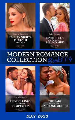 Book cover for Modern Romance May 2023 Books 1-4