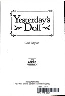 Book cover for Yesterday's Doll