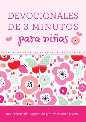 Book cover for Devocionales de 3 Minutos Para Niñas