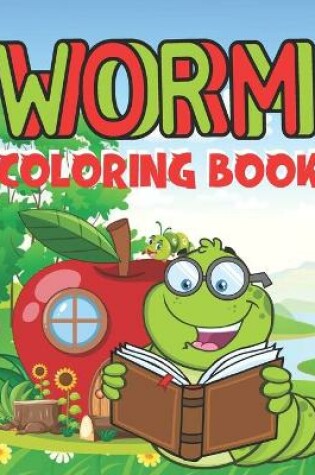 Cover of Worm Coloring Book