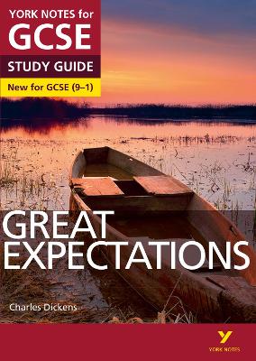 Book cover for Great Expectations York Notes GCSE English Literature Study Guide - for 2025, 2026 exams