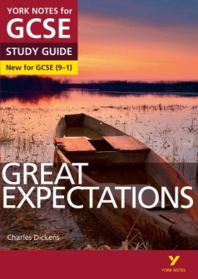 Book cover for Great Expectations: York Notes for GCSE everything you need to catch up, study and prepare for and 2023 and 2024 exams and assessments
