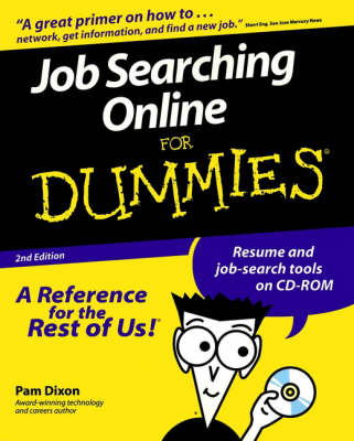 Book cover for Job Searching Online For Dummies