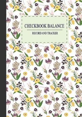 Book cover for Checkbook Balance Record and tracker