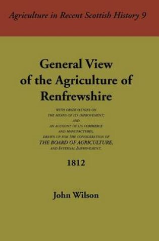 Cover of General View of the Agriculture of Renfrewshire