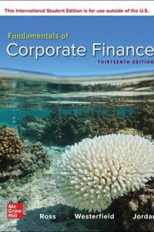 Cover of Fundamentals of Corporate Finance ISE