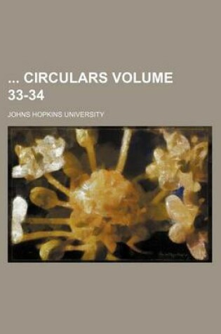 Cover of Circulars Volume 33-34