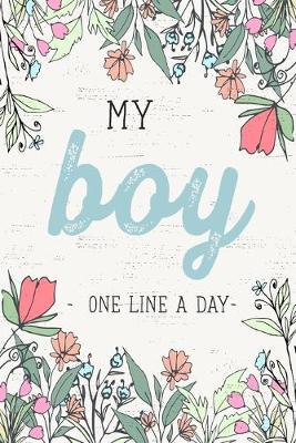 Book cover for My Boy One Line a Day