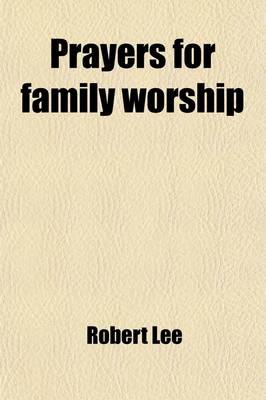 Book cover for Prayers for Family Worship