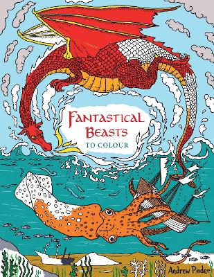 Book cover for Fantastical Beasts to Colour