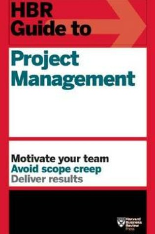 Cover of HBR Guide to Project Management