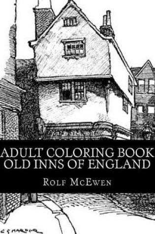 Cover of Adult Coloring Book - Old Inns of England