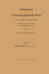 Book cover for Mitteilungen UEber Forschungsarbeiten Auf Dem Gebiete Des Ingenieurwesens Insbesondere Aus Den Laboratorien Der Technischen Hochschulen