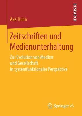 Book cover for Zeitschriften und Medienunterhaltung