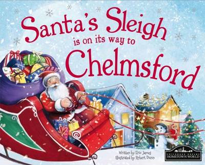 Book cover for Santa's Sleigh is on it's Way to Chelmsford