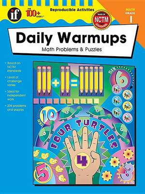 Book cover for Daily Warmups, Grade 1