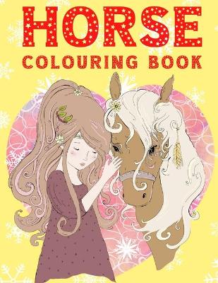 Book cover for Horse Colouring Book