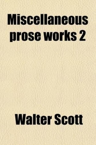 Cover of The Miscellaneous Prose Works (Volume 15)