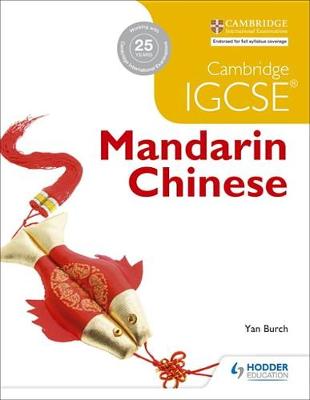 Cover of Cambridge IGCSE Mandarin Chinese