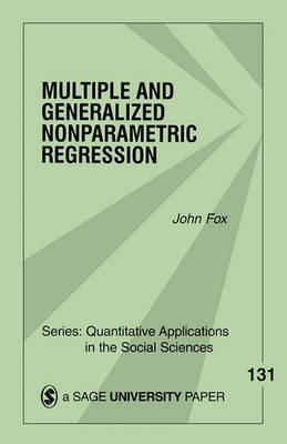 Cover of Multiple and Generalized Nonparametric Regression