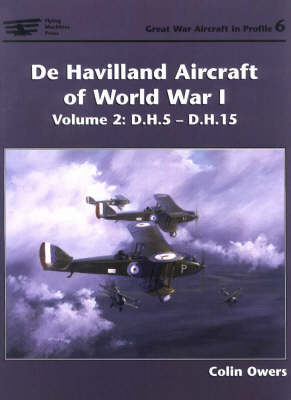 Book cover for De Havilland Aircraft of World War I, Volume 2