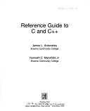 Book cover for Reference Guide to C and C++