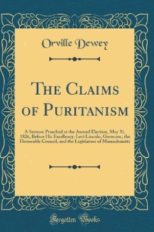 Cover of The Claims of Puritanism