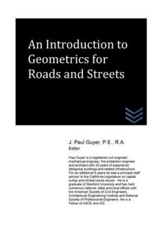 Cover of An Introduction to Geometrics for Roads and Streets