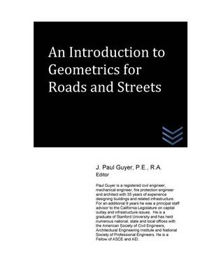 Book cover for An Introduction to Geometrics for Roads and Streets