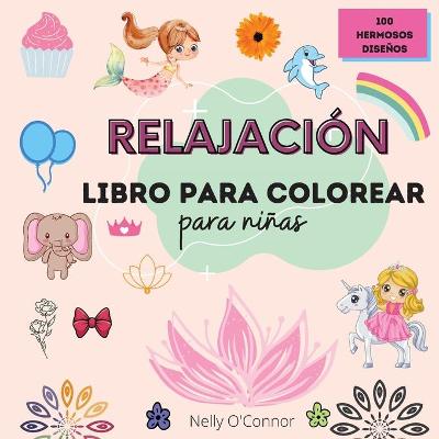 Book cover for Relajacion Libro para colorear para ninas,