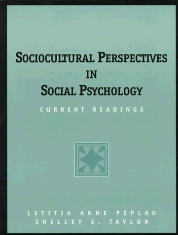 Book cover for Sociocultural Perspectives in Social Psychology