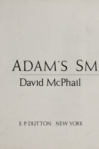 Cover of Mcphail David : Adam'S Smile (Hbk)