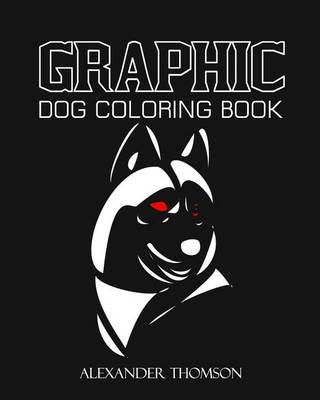 Book cover for GRAPHIC DOG Coloring Book