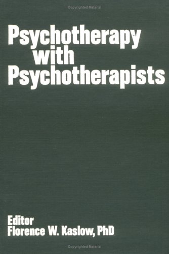 Book cover for Psychotherapy With Psychotherapists