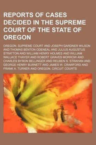 Cover of Reports of Cases Decided in the Supreme Court of the State of Oregon (Volume 44)