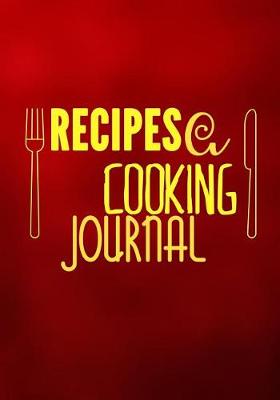 Book cover for Recipes a Cooking Journal