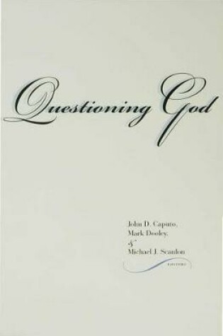 Cover of Questioning God