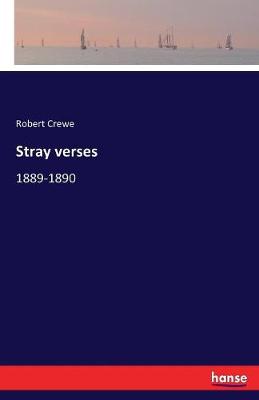 Book cover for Stray verses